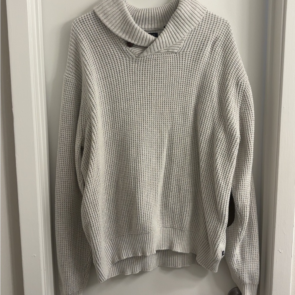 Chaps Cream Knit Sweater